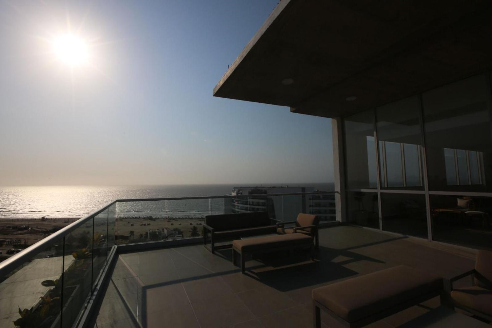 Apartamento De Lujo Frente Al Mar Con Piscina Cartagena Kültér fotó